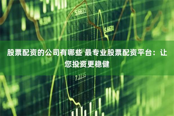 股票配资的公司有哪些 最专业股票配资平台：让您投资更稳健